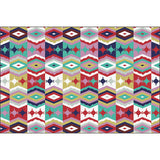 Multicolor Bohemian Rug Polyester Tribal Pattern Rug Washable Non-Slip Backing Carpet for Living Room Clearhalo 'Area Rug' 'Bohemian' 'Rugs' Rug' 1596634