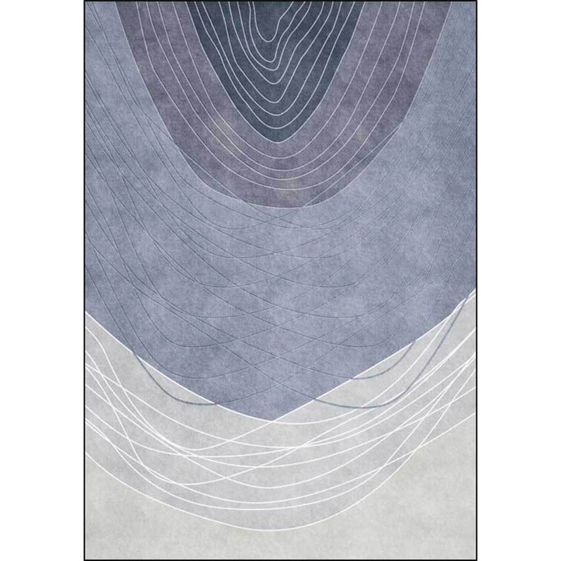 Novelty Living Room Rug Multi-colored Colorblock Wood Grain Print Rug Polyester Washable Pet Friendly Area Rug Clearhalo 'Area Rug' 'Rug' 1596756