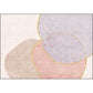 Novelty Living Room Rug in Pink Colorblock Print Rug Polyester Non-Slip Washable Area Rug Clearhalo 'Area Rug' 'Rug' 1597110
