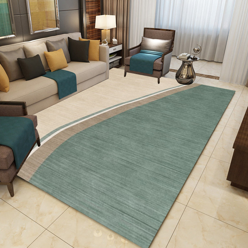 Colorful Bedroom Rug Novelty Color Block Pattern Area Rug Polyester Washable Anti-Slip Carpet Clearhalo 'Area Rug' 'Rug' 1597375