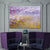Purple Lavender Field Canvas Art Scenery Painting Modern Texture Wall Decor for Home Purple Clearhalo 'Art Gallery' 'Canvas Art' 'Contemporary Art Gallery' 'Modern' Arts' 1598705