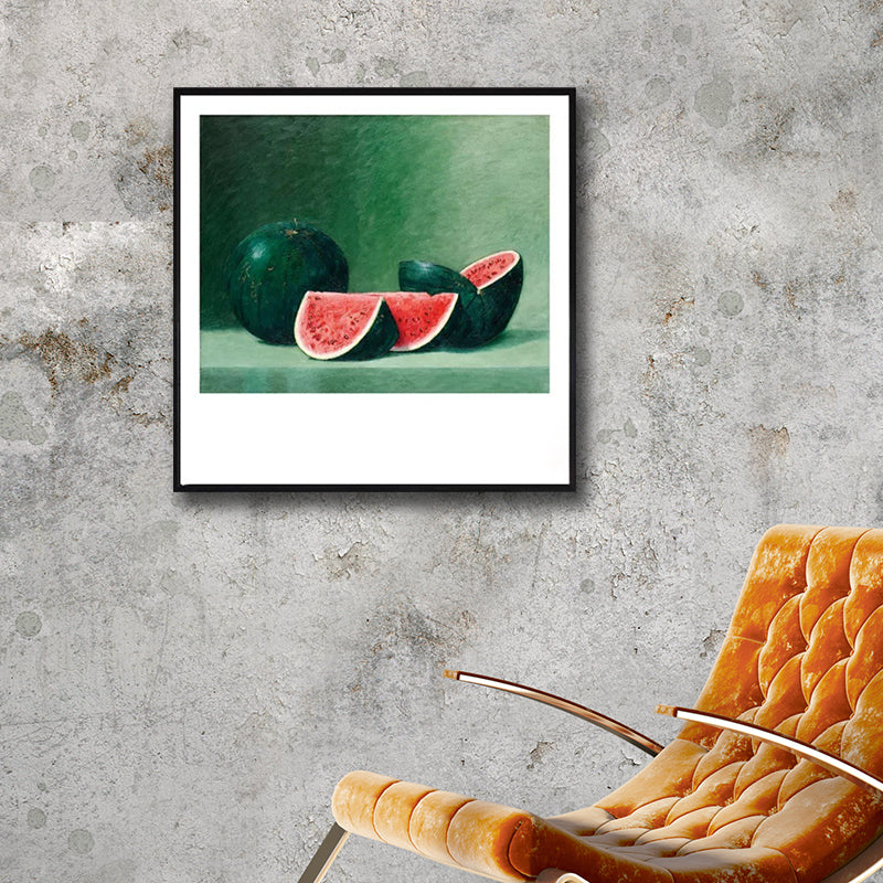 Still Life Fruit Canvas Painting Textured Retro Style House Interior Wall Art Clearhalo 'Art Gallery' 'Canvas Art' 'Traditional' Arts' 1598852