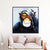 Black Orangutan Canvas Art Animal Print Modern Textured Wall Decoration for Home Black Clearhalo 'Art Gallery' 'Canvas Art' 'Contemporary Art Gallery' 'Modern' Arts' 1598933