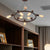 8/12 Lights Circular Hanging Light with Open Bulb Antique Stylish Dark Rust Wrought Iron Chandelier Light Fixture 8 Rust Clearhalo 'Cast Iron' 'Ceiling Lights' 'Chandeliers' 'Industrial Chandeliers' 'Industrial' 'Metal' 'Middle Century Chandeliers' 'Rustic Chandeliers' 'Tiffany' Lighting' 159895