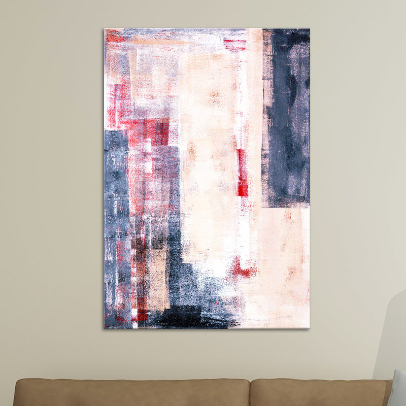 Inspiring Color-Blocking Painting for Living Room Abstract Canvas Wall Art, Textured Clearhalo 'Art Gallery' 'Canvas Art' 'Contemporary Art Gallery' 'Modern' Arts' 1599011