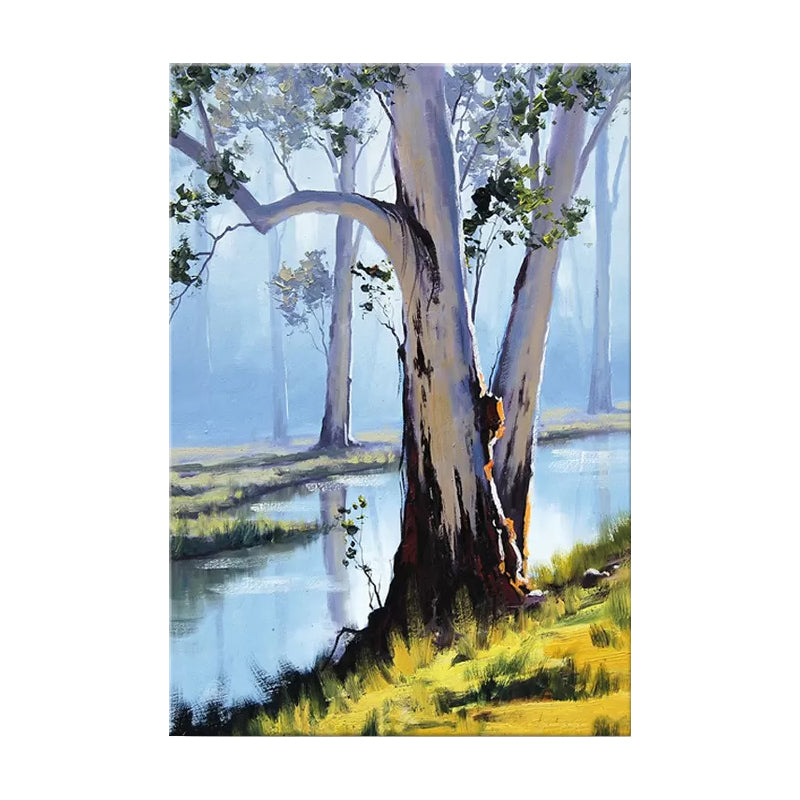 Scenery Painting Wall Decor Modern Style Textured Canvas Art Print for Living Room Clearhalo 'Art Gallery' 'Canvas Art' 'Contemporary Art Gallery' 'Modern' Arts' 1599227