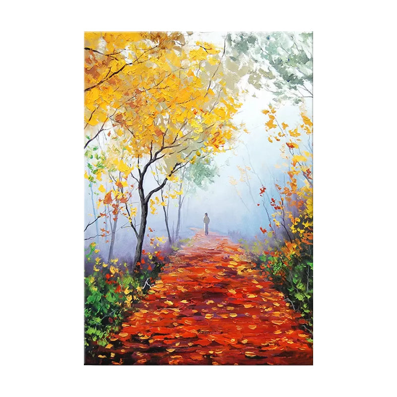 Scenery Painting Wall Decor Modern Style Textured Canvas Art Print for Living Room Clearhalo 'Art Gallery' 'Canvas Art' 'Contemporary Art Gallery' 'Modern' Arts' 1599235