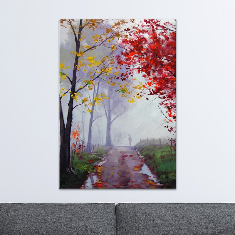 Scenery Painting Wall Decor Modern Style Textured Canvas Art Print for Living Room Clearhalo 'Art Gallery' 'Canvas Art' 'Contemporary Art Gallery' 'Modern' Arts' 1599249