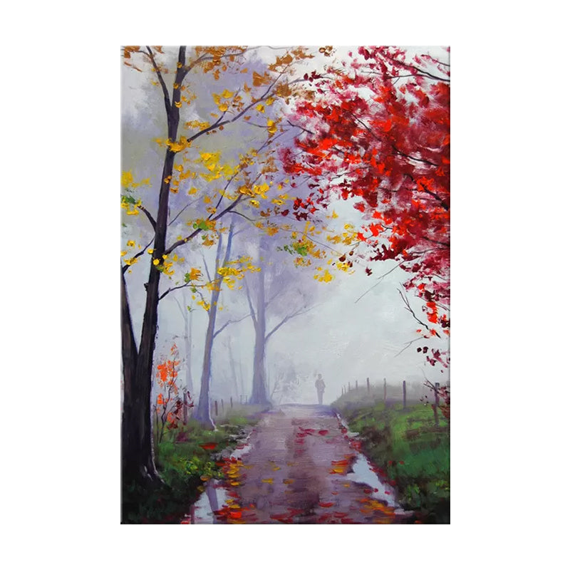 Scenery Painting Wall Decor Modern Style Textured Canvas Art Print for Living Room Clearhalo 'Art Gallery' 'Canvas Art' 'Contemporary Art Gallery' 'Modern' Arts' 1599251