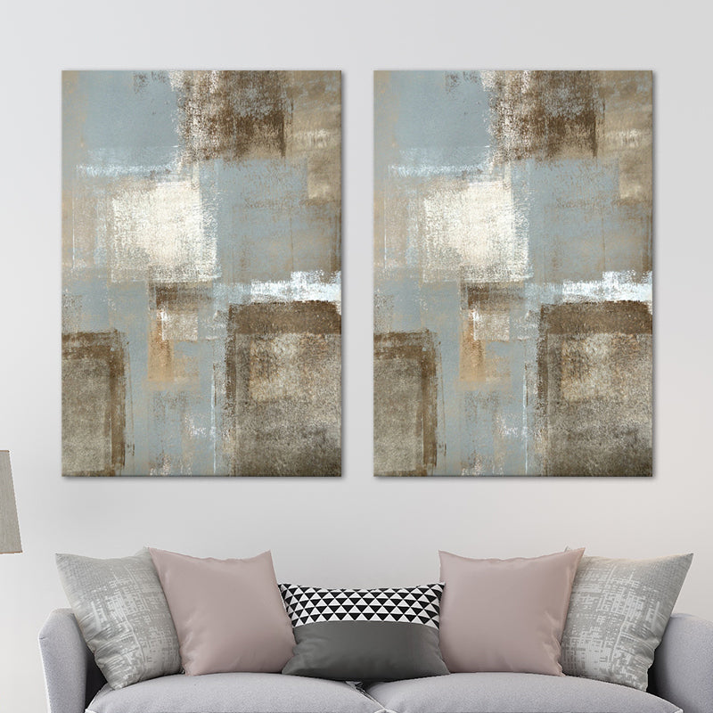 Textured Distressed Painting Canvas Print Contemporary Wall Art for Living Room Clearhalo 'Art Gallery' 'Canvas Art' 'Contemporary Art Gallery' 'Modern' Arts' 1599257