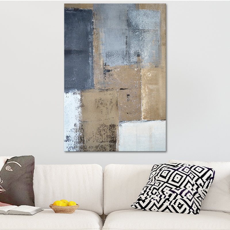 Textured Distressed Painting Canvas Print Contemporary Wall Art for Living Room Clearhalo 'Art Gallery' 'Canvas Art' 'Contemporary Art Gallery' 'Modern' Arts' 1599265