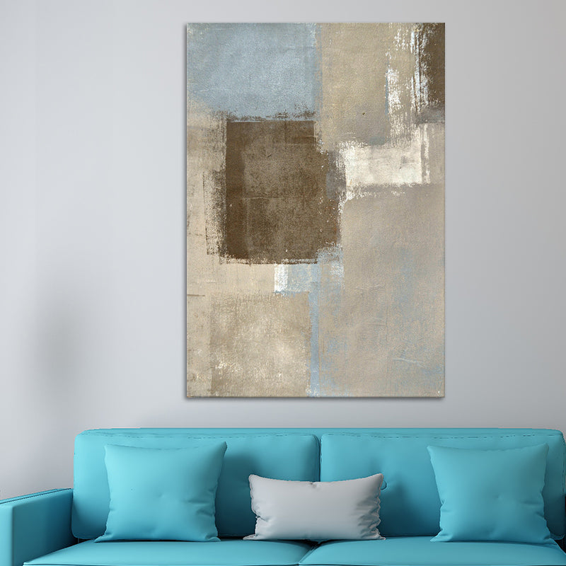 Textured Distressed Painting Canvas Print Contemporary Wall Art for Living Room Clearhalo 'Art Gallery' 'Canvas Art' 'Contemporary Art Gallery' 'Modern' Arts' 1599274