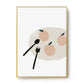 Light Color Nordic Art Print A Plate of Fruit Painting Canvas for Home Decoration Clearhalo 'Arts' 'Canvas Art' 1599510