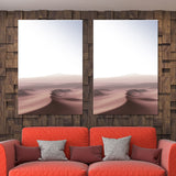 Black and White Modern Art Print Aerial View of Misty Mountain Wall Decor for Home Clearhalo 'Art Gallery' 'Canvas Art' 'Contemporary Art Gallery' 'Modern' Arts' 1600109