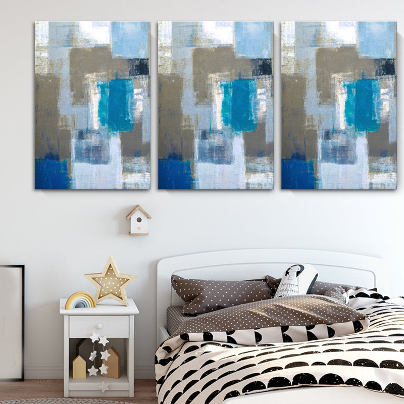 Color Block Oil Painting Canvas Print Modernism Textured Wall Art Decor for Living Room Clearhalo 'Art Gallery' 'Canvas Art' 'Contemporary Art Gallery' 'Modern' Arts' 1600150