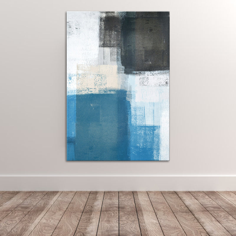 Color Block Oil Painting Canvas Print Modernism Textured Wall Art Decor for Living Room Clearhalo 'Art Gallery' 'Canvas Art' 'Contemporary Art Gallery' 'Modern' Arts' 1600157