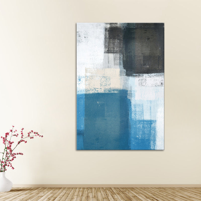 Color Block Oil Painting Canvas Print Modernism Textured Wall Art Decor for Living Room Clearhalo 'Art Gallery' 'Canvas Art' 'Contemporary Art Gallery' 'Modern' Arts' 1600158