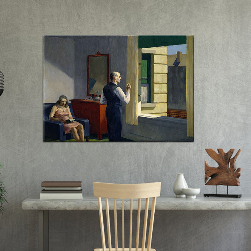 Edward Hopper Scenery Wall Art Modern Style Textured Canvas Print for Home Pathway Clearhalo 'Art Gallery' 'Canvas Art' 'Traditional' Arts' 1600296