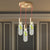 Wood 3/5/7 Bulbs Cluster Pendant Antique Metal Bottle LED Ceiling Lamp with Plant Container for Living Room 3 Wood Clearhalo 'Art Deco Pendants' 'Cast Iron' 'Ceiling Lights' 'Ceramic' 'Crystal' 'Industrial Pendants' 'Industrial' 'Metal' 'Middle Century Pendants' 'Pendant Lights' 'Pendants' 'Tiffany' Lighting' 1604308