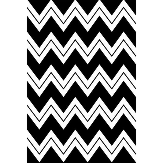 Black and White Novelty Rug Polyester Chevron Pattern Rug Washable Non-Slip Backing Carpet for Living Room Clearhalo 'Area Rug' 'Modern' 'Rugs' Rug' 1608649