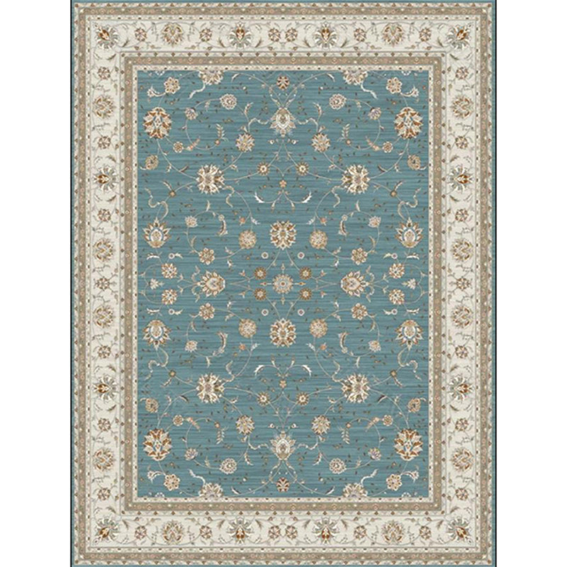 Persian Geometric Print Rug Green and Beige Polyester Rug Machine Washable Non-Slip Area Rug for Living Room Clearhalo 'Area Rug' 'Moroccan' 'Rugs' Rug' 1609263