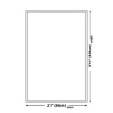 Red and White Oriental Rug Polyester Ink Wash Painting Pattern Rug Washable Non-Slip Backing Carpet for Bedroom Clearhalo 'Area Rug' 'Rug' 1610642