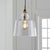 Industrial Upside-Down Trifle Pendant Lighting One-Light Clear Glass Hanging Light Fixture in Gold/Chrome Gold Clearhalo 'Art Deco Pendants' 'Cast Iron' 'Ceiling Lights' 'Ceramic' 'Crystal' 'Industrial Pendants' 'Industrial' 'Metal' 'Middle Century Pendants' 'Pendant Lights' 'Pendants' 'Tiffany' Lighting' 161226