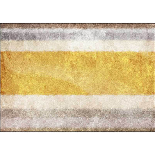 Contemporary Colorblock Rug Yellow Polyester Rug Machine Washable Non-Slip Area Rug for Bedroom Clearhalo 'Area Rug' 'Modern' 'Rugs' Rug' 1613068