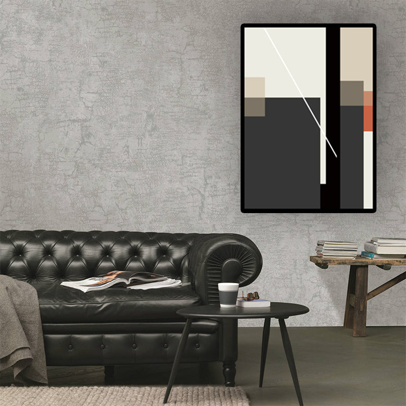 Color-Block Wall Art Decor Nordic Aesthetic Textured House Interior Canvas Print Clearhalo 'Arts' 'Canvas Art' 1614713