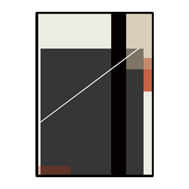 Color-Block Wall Art Decor Nordic Aesthetic Textured House Interior Canvas Print Clearhalo 'Arts' 'Canvas Art' 1614721