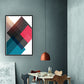 Color Blocking Geometric Wall Art Nordic Texture Canvas Print for Workshop Clearhalo 'Arts' 'Canvas Art' 1615296