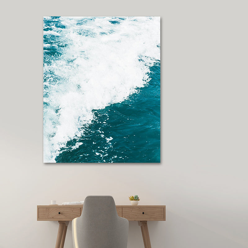 Photography Ocean Water Canvas Wall Art for Living Room, Pastel Color, Multi-Piece Clearhalo 'Art Gallery' 'Canvas Art' 'Coastal Art Gallery' 'Nautical' Arts' 1615355