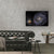 Stunning Milky Way Canvas Print for Sitting Room Universe Scenery Wall Art Decor Black Clearhalo 'Art Gallery' 'Canvas Art' 'Contemporary Art Gallery' 'Modern' Arts' 1616216