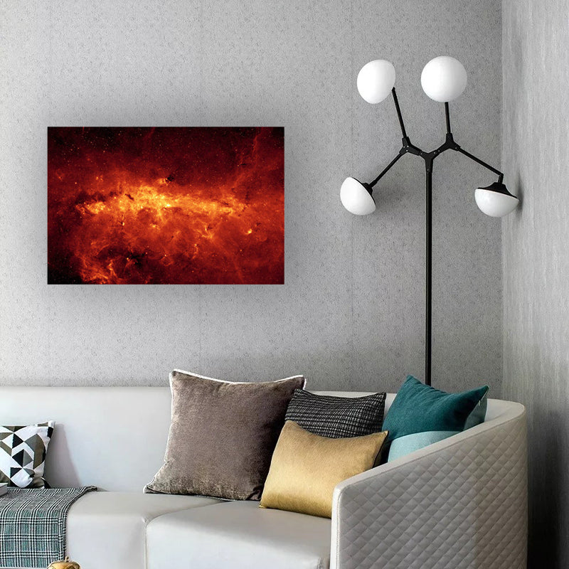 Stunning Milky Way Canvas Print for Sitting Room Universe Scenery Wall Art Decor Clearhalo 'Art Gallery' 'Canvas Art' 'Contemporary Art Gallery' 'Modern' Arts' 1616227