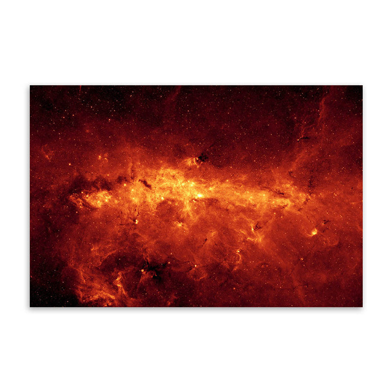Stunning Milky Way Canvas Print for Sitting Room Universe Scenery Wall Art Decor Clearhalo 'Art Gallery' 'Canvas Art' 'Contemporary Art Gallery' 'Modern' Arts' 1616228