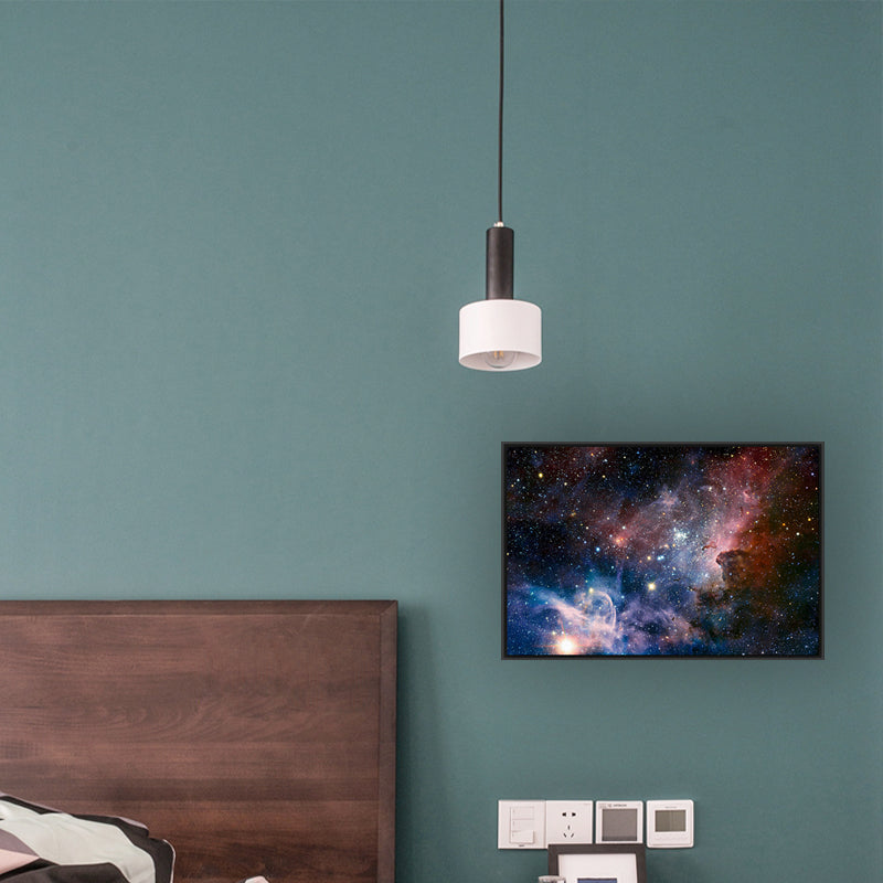 Stunning Milky Way Canvas Print for Sitting Room Universe Scenery Wall Art Decor Clearhalo 'Art Gallery' 'Canvas Art' 'Contemporary Art Gallery' 'Modern' Arts' 1616235