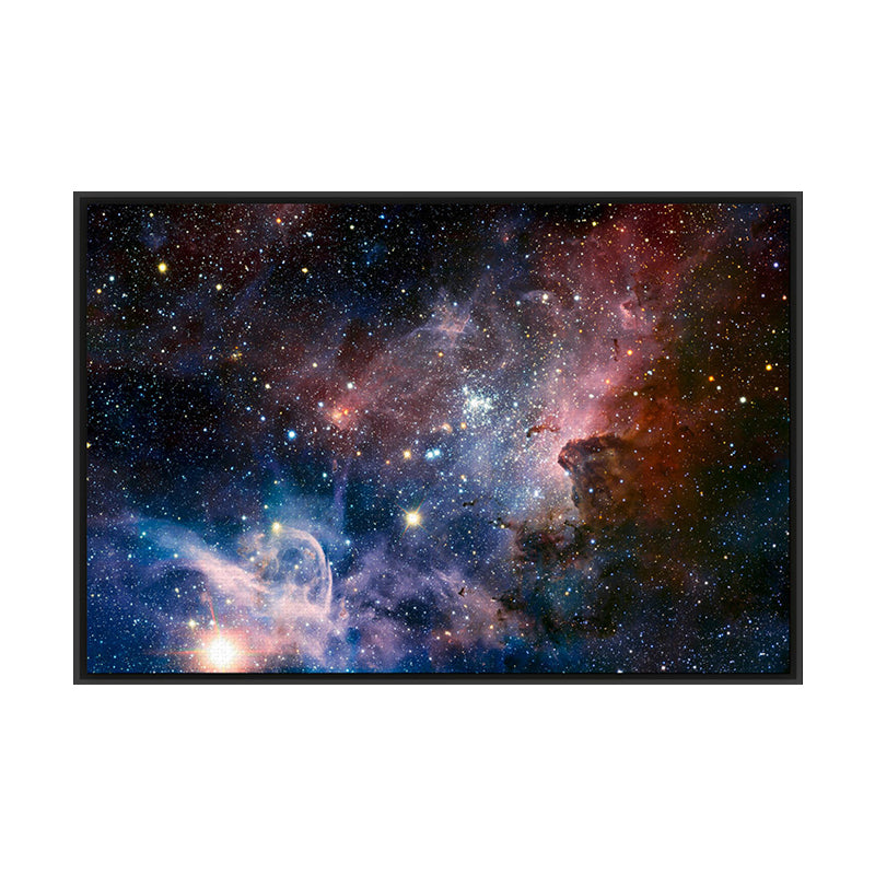 Stunning Milky Way Canvas Print for Sitting Room Universe Scenery Wall Art Decor Clearhalo 'Art Gallery' 'Canvas Art' 'Contemporary Art Gallery' 'Modern' Arts' 1616237