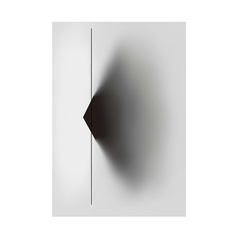 Minimalistic Abstract Painting Canvas Textured Light-Color Wall Art for Corridor Clearhalo 'Art Gallery' 'Canvas Art' 'Contemporary Art Gallery' 'Modern' Arts' 1616607