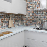 Boho Chic Flower Wallpaper Roll for Kitchen 32.3-sq ft Wall Art in Brown, Pick Up Sticks Clearhalo 'Wall Decor' 'Wallpaper' 1617185