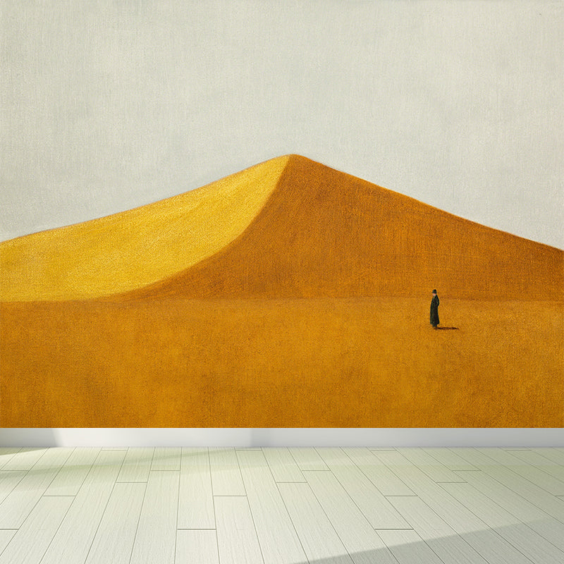 Mountains Mural Decal Contemporary Art Decorative Playroom Wall Covering, Custom Printed Clearhalo 'Wall Decor' 'Wall Mural' 1617204