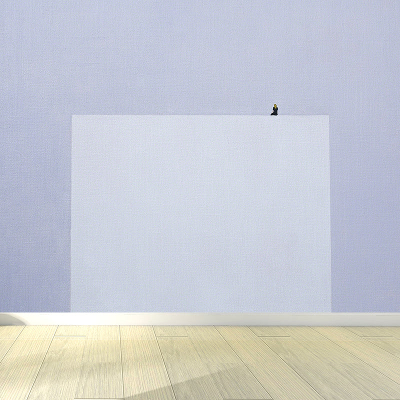 Purple Painting Wall Mural Contemporary Artistic Stain-Proof Wall Decor for Playroom Purple Clearhalo 'Wall Decor' 'Wall Mural' 1617213