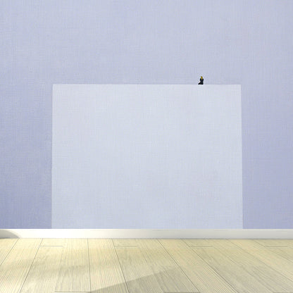 Purple Painting Wall Mural Contemporary Artistic Stain-Proof Wall Decor for Playroom Purple Clearhalo 'Wall Decor' 'Wall Mural' 1617213