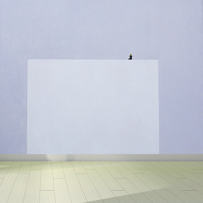 Purple Painting Wall Mural Contemporary Artistic Stain-Proof Wall Decor for Playroom Clearhalo 'Wall Decor' 'Wall Mural' 1617214