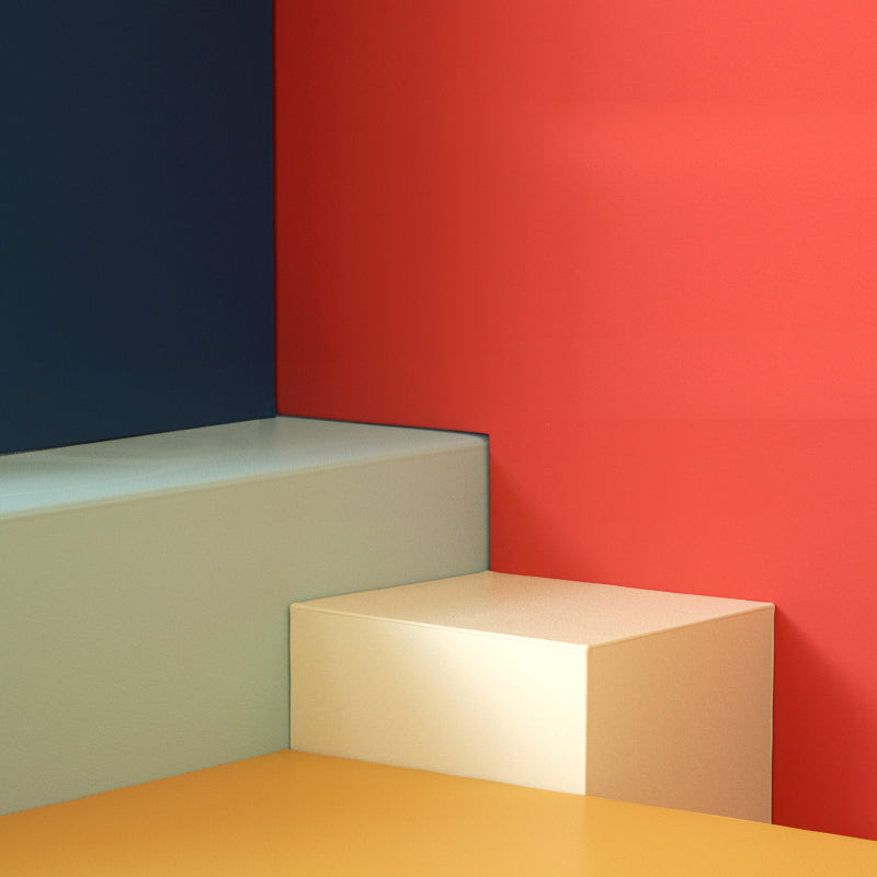 Novelty 3D View Mural Wallpaper Red Dining Room Wall Covering, Custom Size Available Clearhalo 'Wall Decor' 'Wall Mural' 1617287