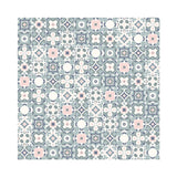 Self Adhesive Flower-Like Wallpaper Panels Bohemian Style PVC Wall Art, 3.5' L x 3.5" W Clearhalo 'Wall Decor' 'Wallpaper' 1617386