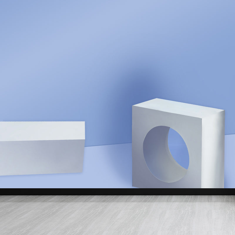 Illustration Style 3D Design Mural for Living Room, Light Colored, Custom Size Available Clearhalo 'Wall Decor' 'Wall Mural' 1617499