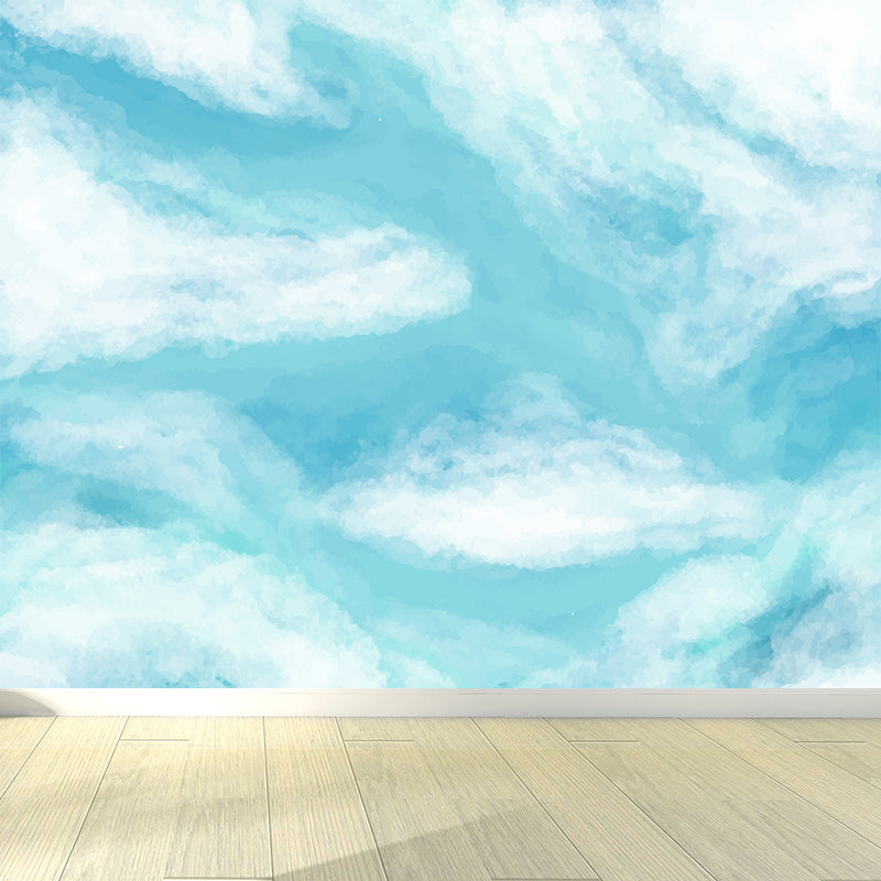 Stain Resistant Abstract Pattern Mural Non-Woven Texture Modern Wall Decor for Girls Room Clearhalo 'Wall Decor' 'Wall Mural' 1617788