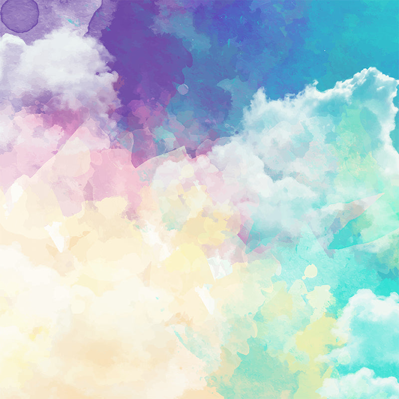 Stain Resistant Abstract Pattern Mural Non-Woven Texture Modern Wall Decor for Girls Room Clearhalo 'Wall Decor' 'Wall Mural' 1617795