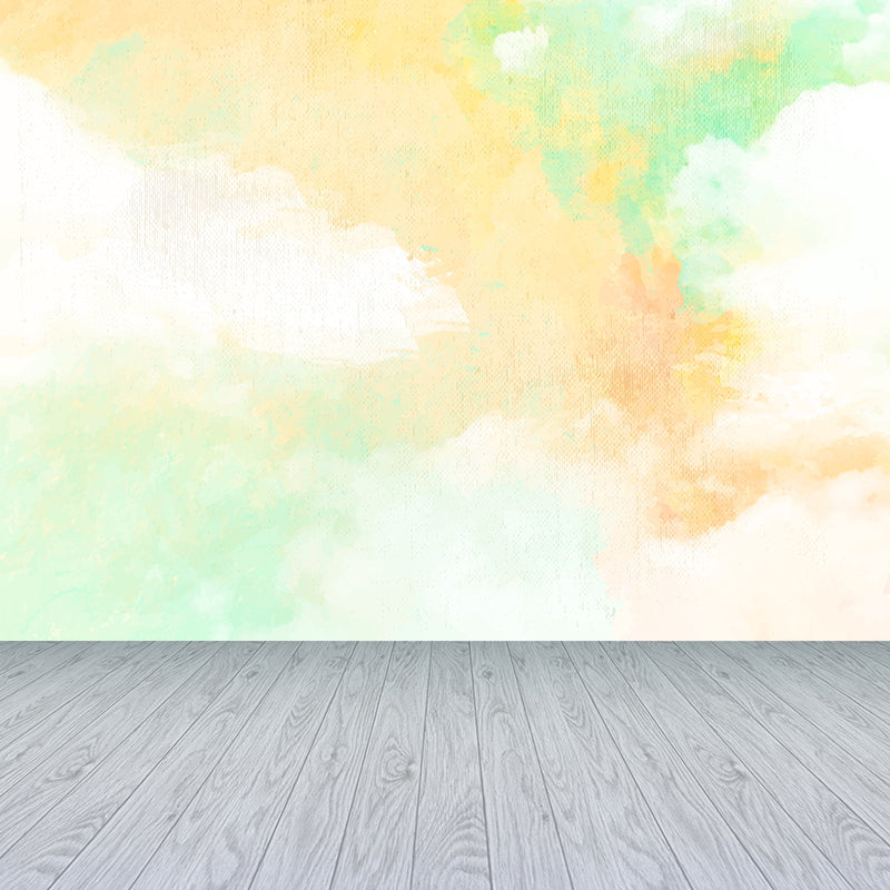 Stain Resistant Abstract Pattern Mural Non-Woven Texture Modern Wall Decor for Girls Room Clearhalo 'Wall Decor' 'Wall Mural' 1617798