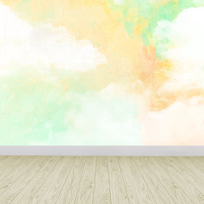 Stain Resistant Abstract Pattern Mural Non-Woven Texture Modern Wall Decor for Girls Room Clearhalo 'Wall Decor' 'Wall Mural' 1617799